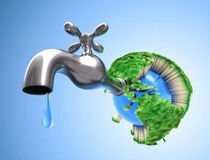 <Gehen Sie sparsam mit Ihrem Wasser um.Agua Estructurada hilft Ihnen Trinkwaser zu sparen>